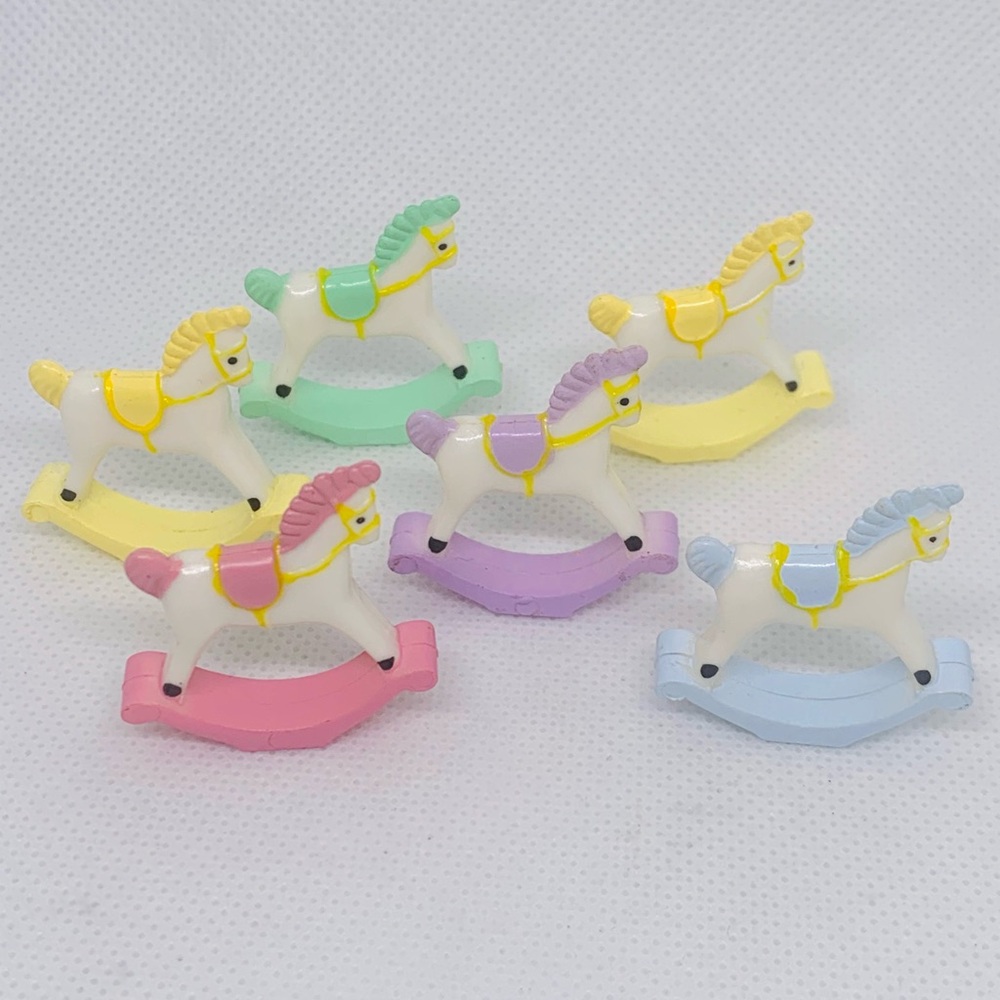 Colorful Rocking Horse Toy Set - Picture 3 of 9